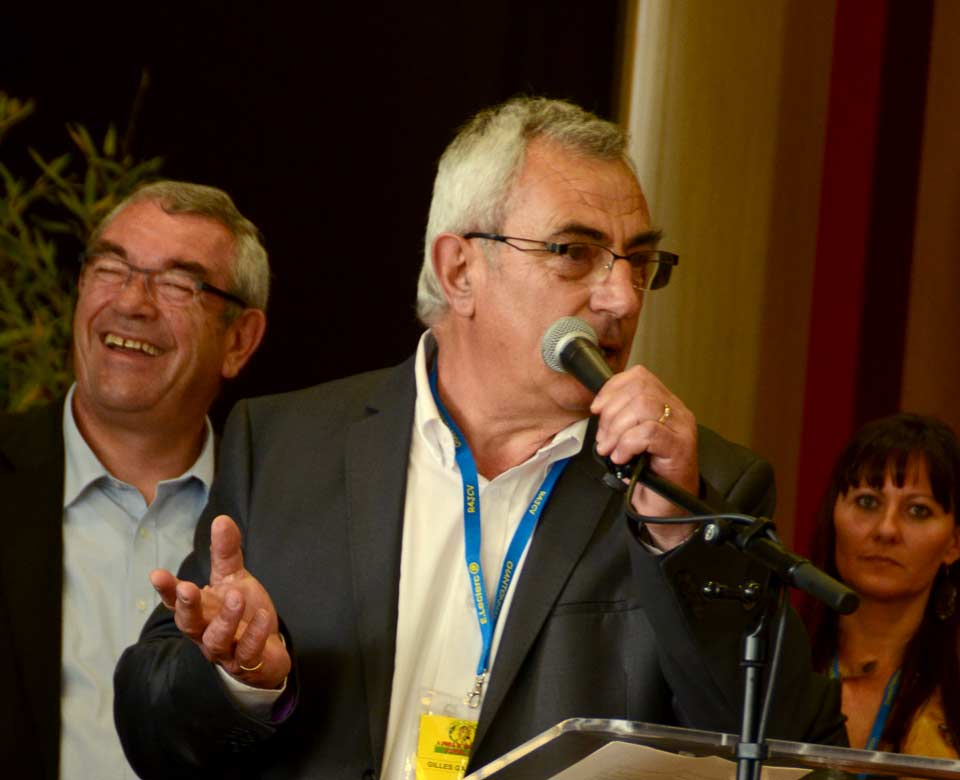 Gilles Gandrieau, président des R4JC